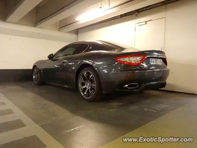 Maserati GranTurismo spotted in Paris, France