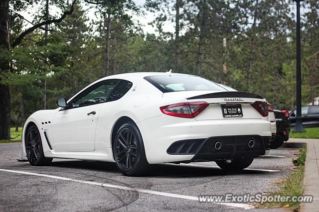 Maserati GranTurismo spotted in Saratoga Springs, New York