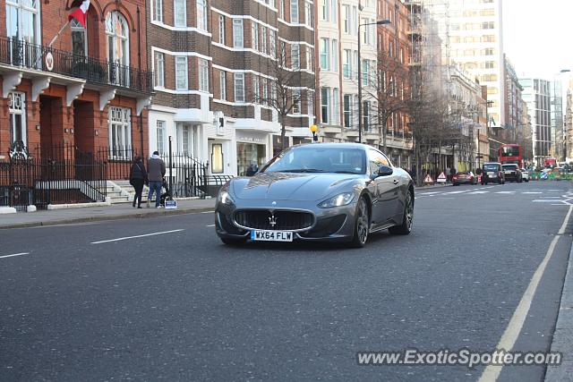 Maserati GranTurismo spotted in London, United Kingdom