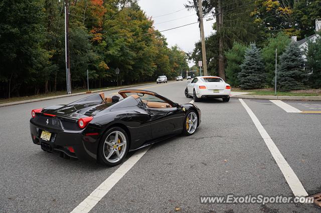 Ferrari 458 Italia spotted in Uppersaddleriver, New Jersey