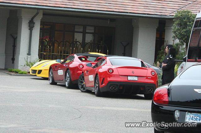 Ferrari 599GTO spotted in Monterey, California