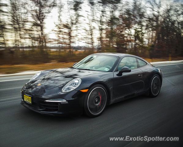 Porsche 911 spotted in Tinton Falls, New Jersey