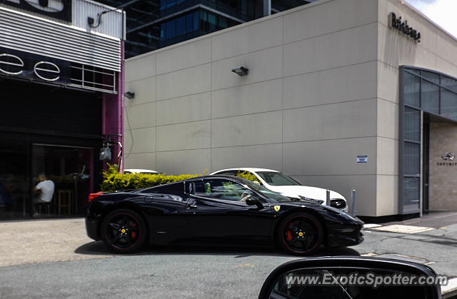 Ferrari 458 Italia spotted in Brisbane, Australia