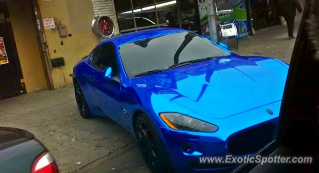 Maserati GranTurismo spotted in Bronx, New York