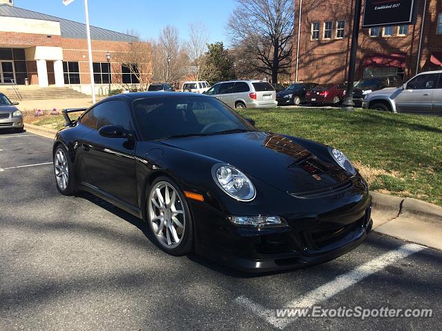 Porsche 911 GT3 spotted in Davidson, North Carolina