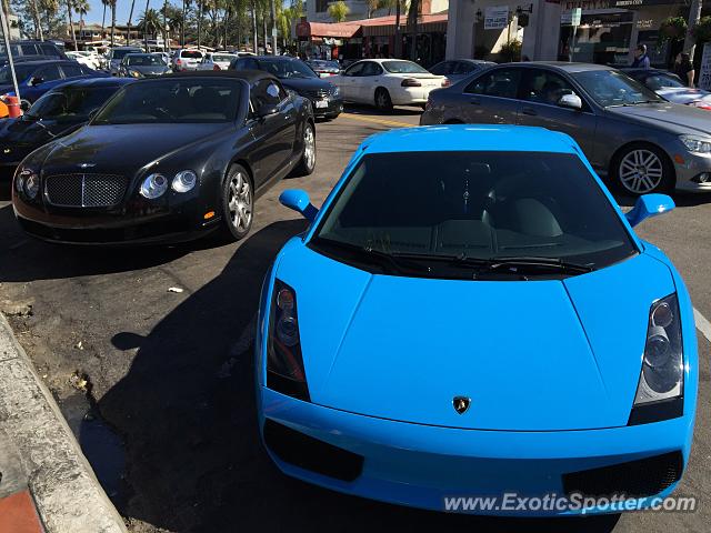 Lamborghini Gallardo spotted in La Jolla, United States