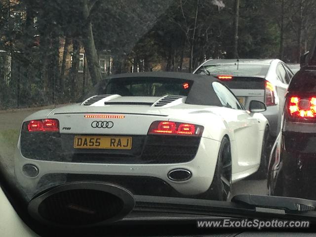Audi R8 spotted in M4, United Kingdom