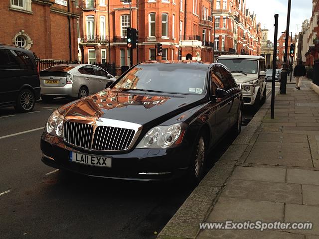 Mercedes Maybach spotted in London, United Kingdom