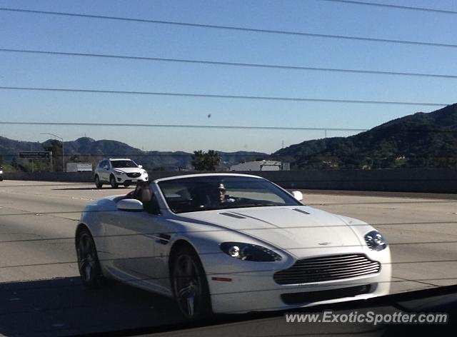 Aston Martin Vantage spotted in Glendale, California