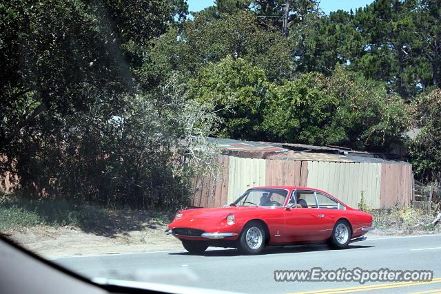 Ferrari 375 spotted in Monterey, California