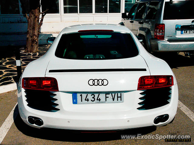 Audi R8 spotted in Empuriabrava, Spain