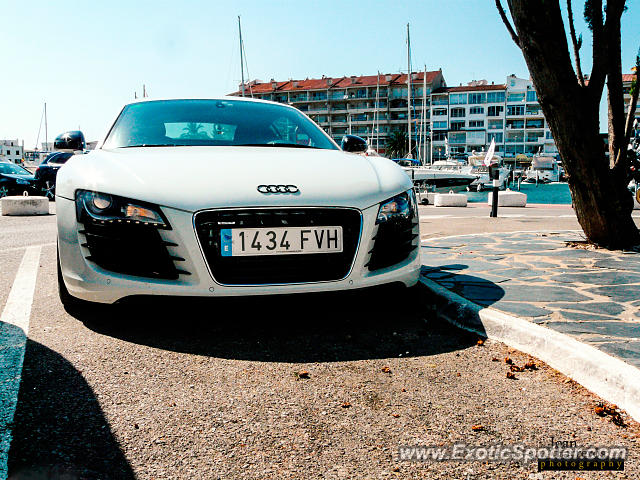 Audi R8 spotted in Empuriabrava, Spain