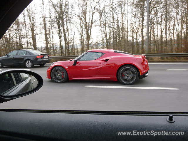 Alfa Romeo 4C spotted in Leuven, Belgium