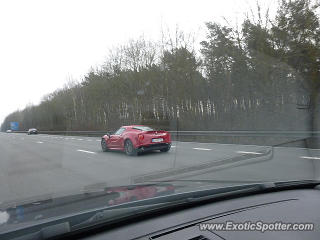 Alfa Romeo 4C spotted in Leuven, Belgium