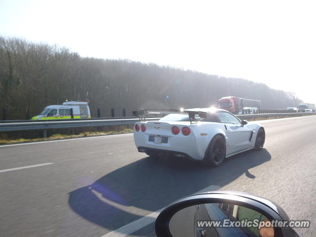 Chevrolet Corvette ZR1 spotted in Perronnes, France