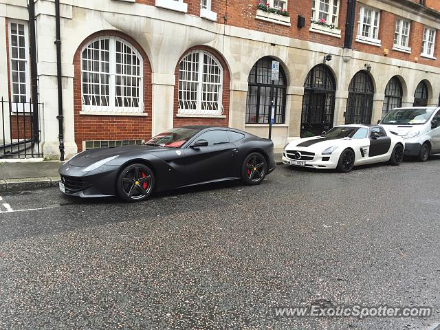 Ferrari F12 spotted in London, United Kingdom