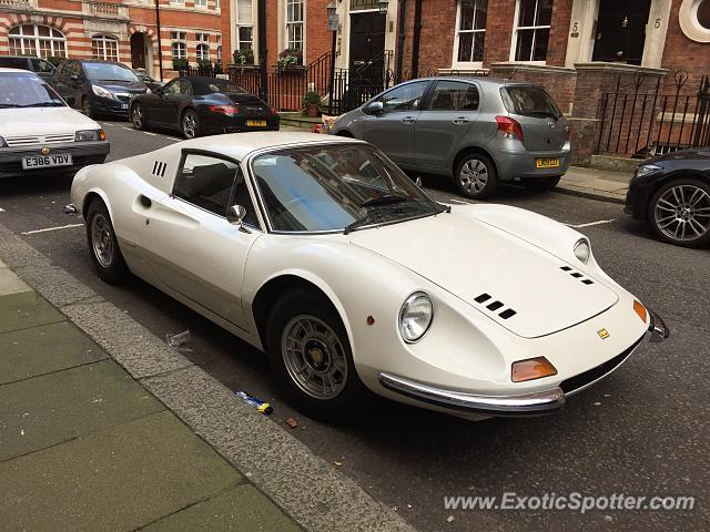 Ferrari 246 Dino spotted in London, United Kingdom