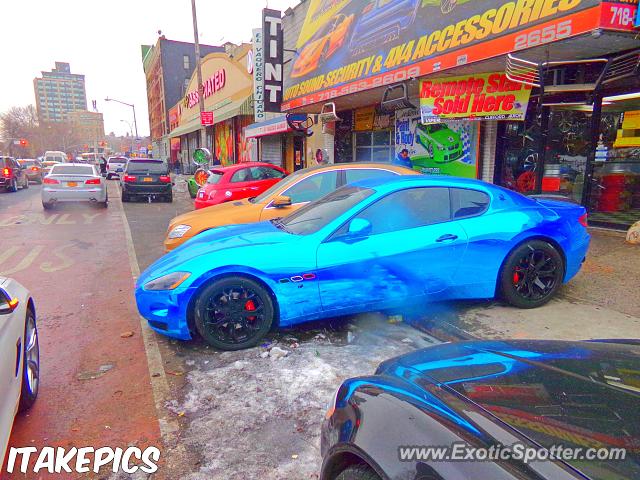 Maserati GranTurismo spotted in Bronx, New York