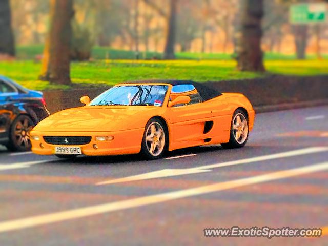 Ferrari F355 spotted in London, United Kingdom