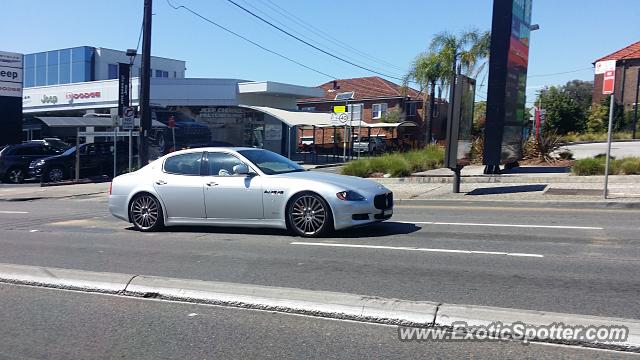Maserati Quattroporte spotted in Sydney, Australia