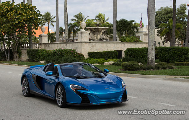 Mclaren 650S spotted in Palm Beach, Florida