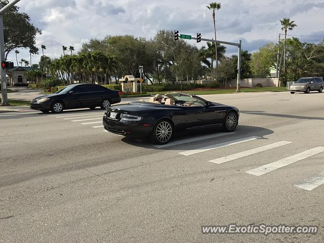 Aston Martin DB9 spotted in Indian Harbour, Florida