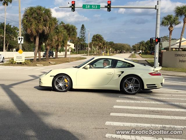 Porsche 911 Turbo spotted in Indian Harbour, Florida