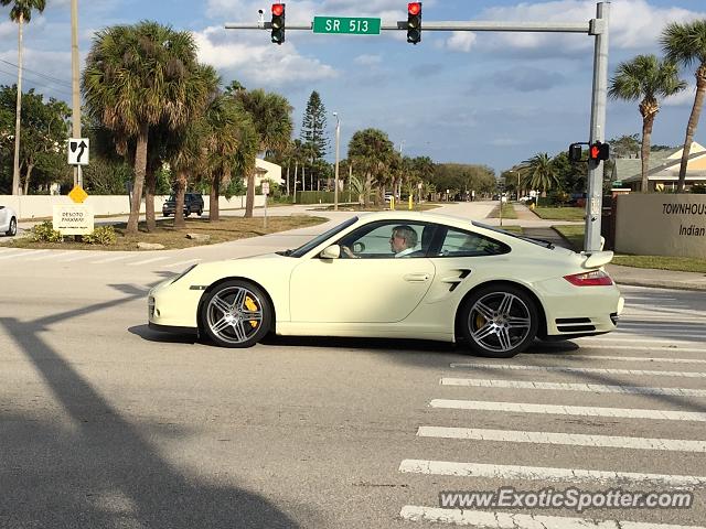Porsche 911 Turbo spotted in Indian Harbour, Florida