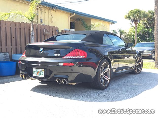BMW M6 spotted in Satellite Beach, Florida