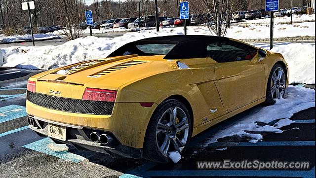 Lamborghini Gallardo spotted in Teaneck, New Jersey