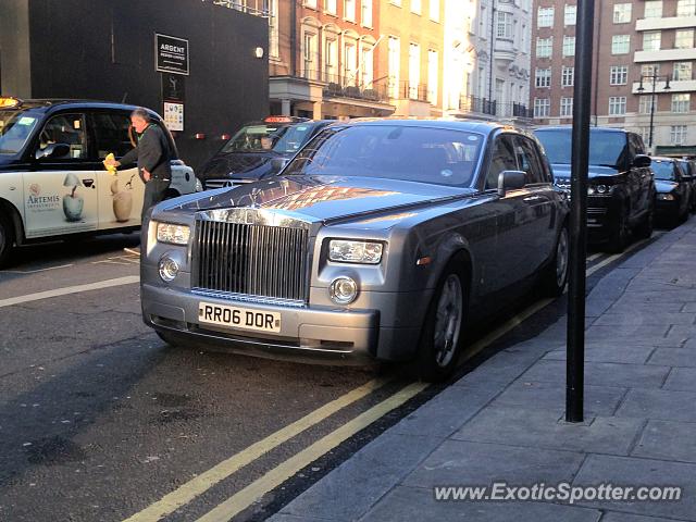 Rolls Royce Phantom spotted in London, United Kingdom