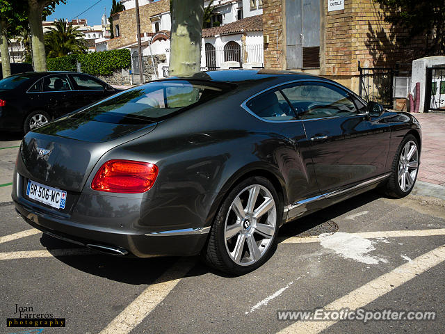 Bentley Continental spotted in Empuriabrava, Spain