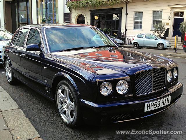 Bentley Arnage spotted in London, United Kingdom