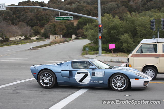 Ford GT spotted in Monterey, California