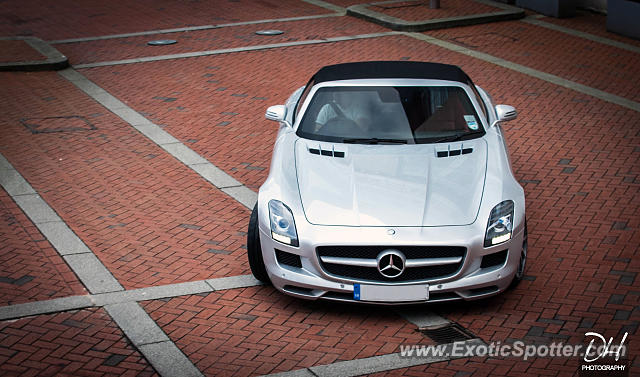 Mercedes SLS AMG spotted in Manchester, United Kingdom