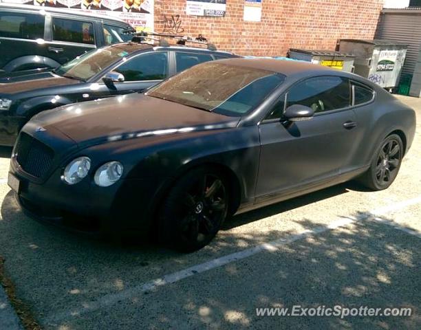 Bentley Continental spotted in Melbourne, Australia