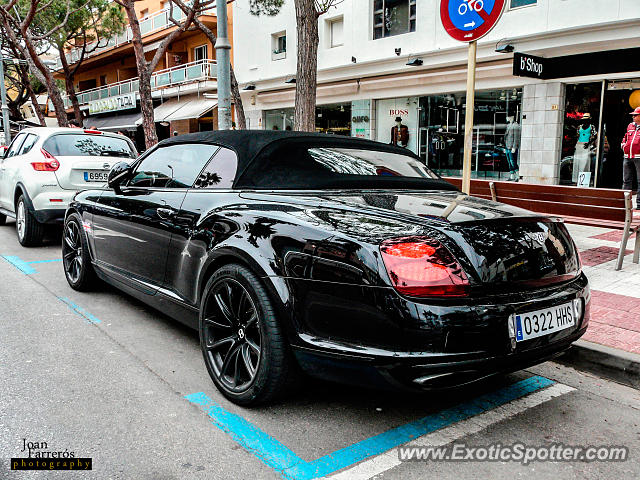Bentley Continental spotted in Platja d'Aro, Spain