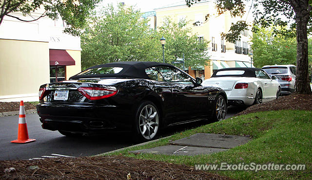 Maserati GranCabrio spotted in Charlotte, North Carolina