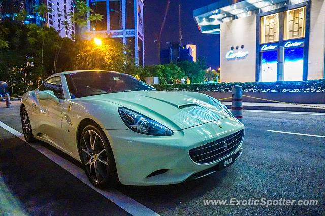 Ferrari California spotted in Kuala Lumpur, Malaysia
