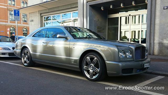 Bentley Brooklands spotted in Zurich, Switzerland