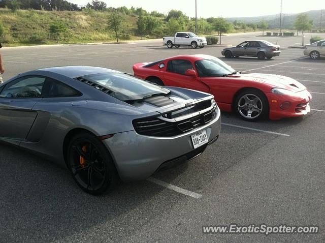 Mclaren MP4-12C spotted in San Antonio, Texas