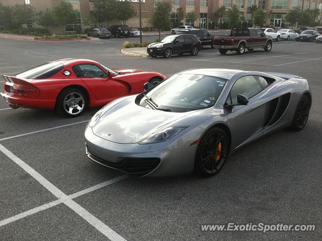 Mclaren MP4-12C spotted in San Antonio, Texas