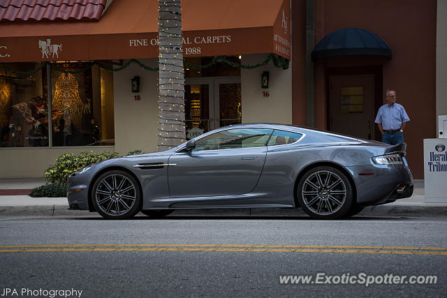 Aston Martin DBS spotted in Sarasota, Florida