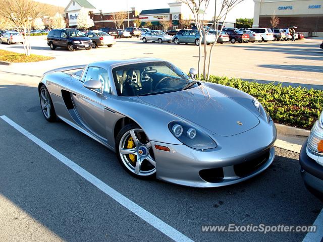 Porsche Carrera GT spotted in Huntsville, Alabama