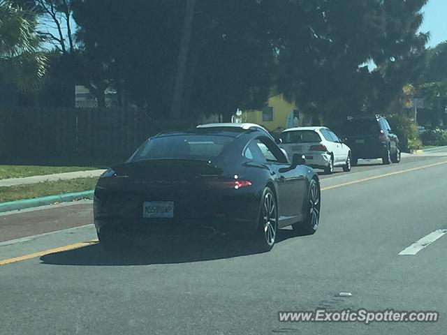 Porsche 911 spotted in Cocoa Beach, Florida
