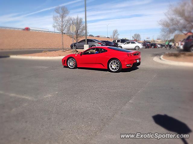 Ferrari F430 spotted in El Paso, Texas