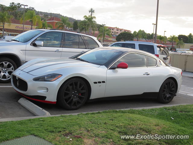 Maserati GranTurismo spotted in Hacienda Heights, California