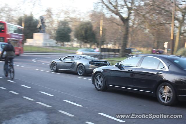 Mclaren MP4-12C spotted in London, United Kingdom