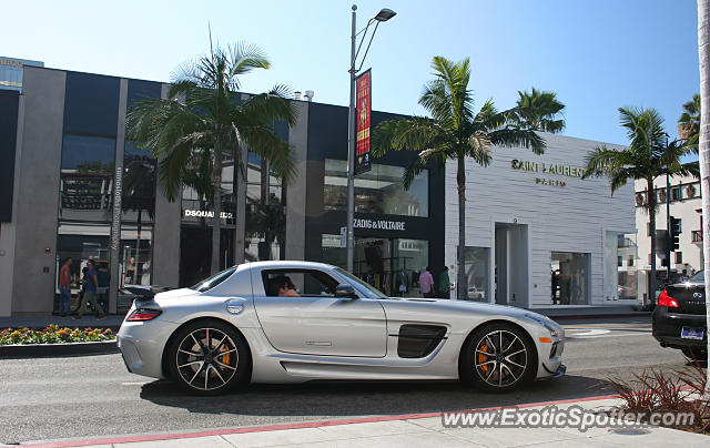 Mercedes SLS AMG spotted in Beverly Hills, California