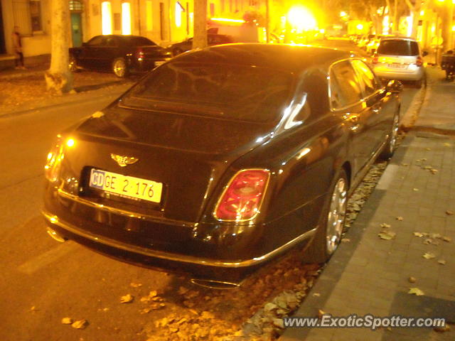 Bentley Mulsanne spotted in Saint Rémy, France